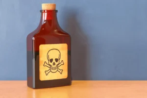 bouteille de poison