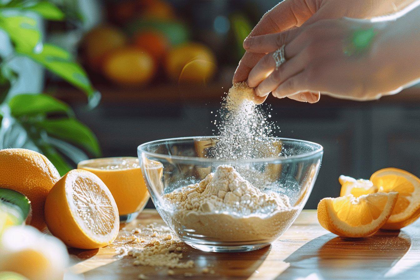 Acide ascorbique dextrogyre ou lévogyre : vitamine C naturelle pour renforcer l'immunité